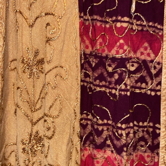 Just Cruising Free Size Vintage Boho Festival Full A-Line Maxi Skirt 5003 - Picture 3 of 8